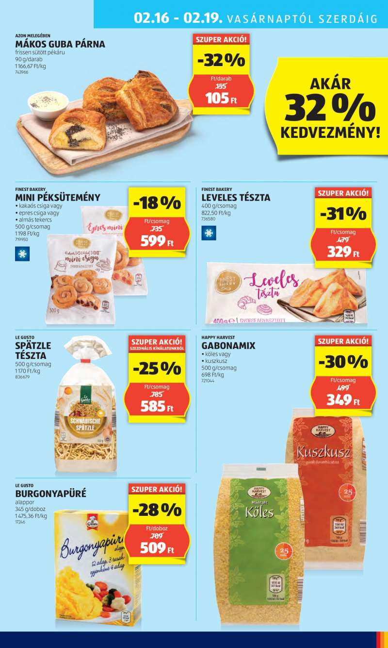 Aldi Akciós Újság 35 oldal