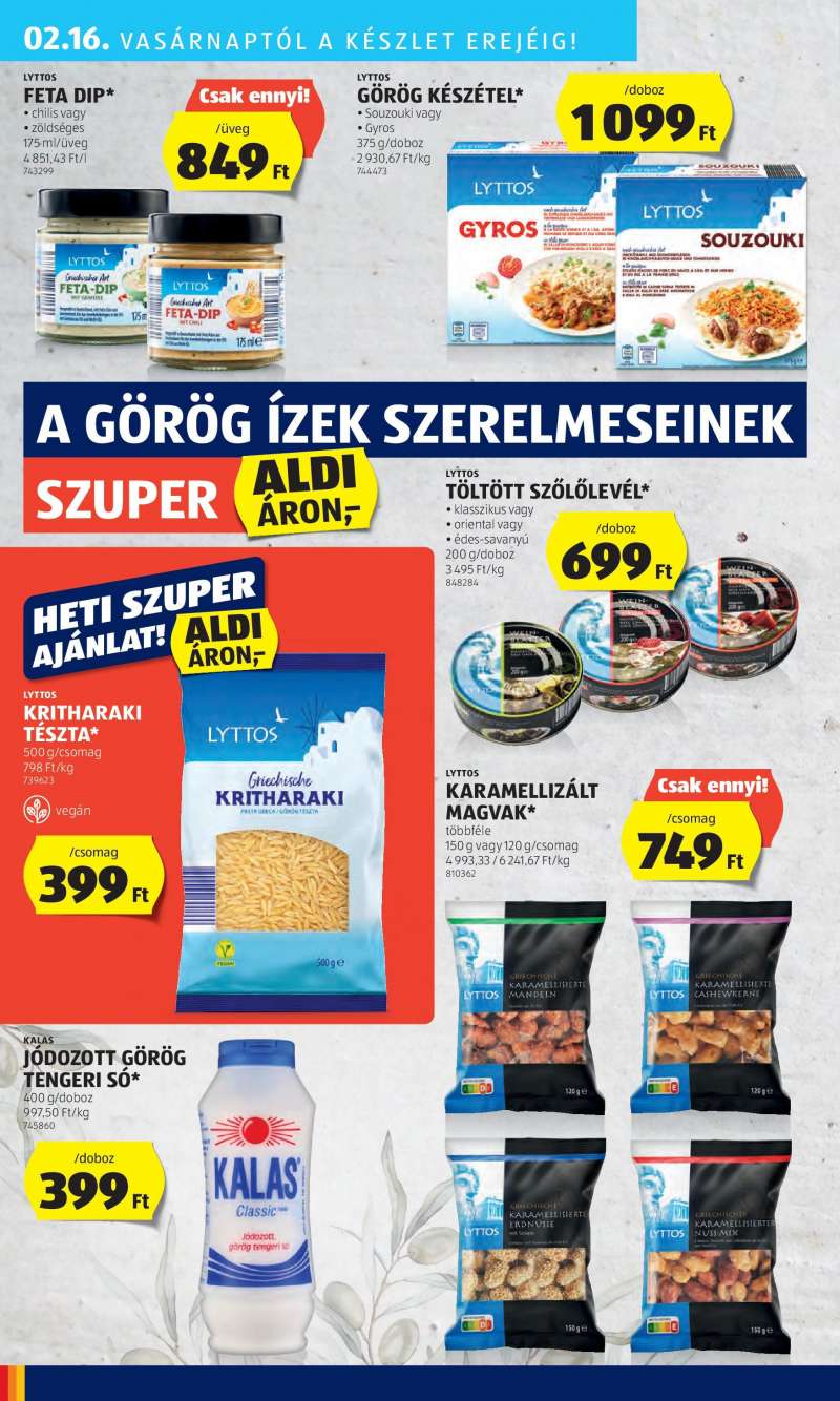 Aldi Akciós Újság 46 oldal