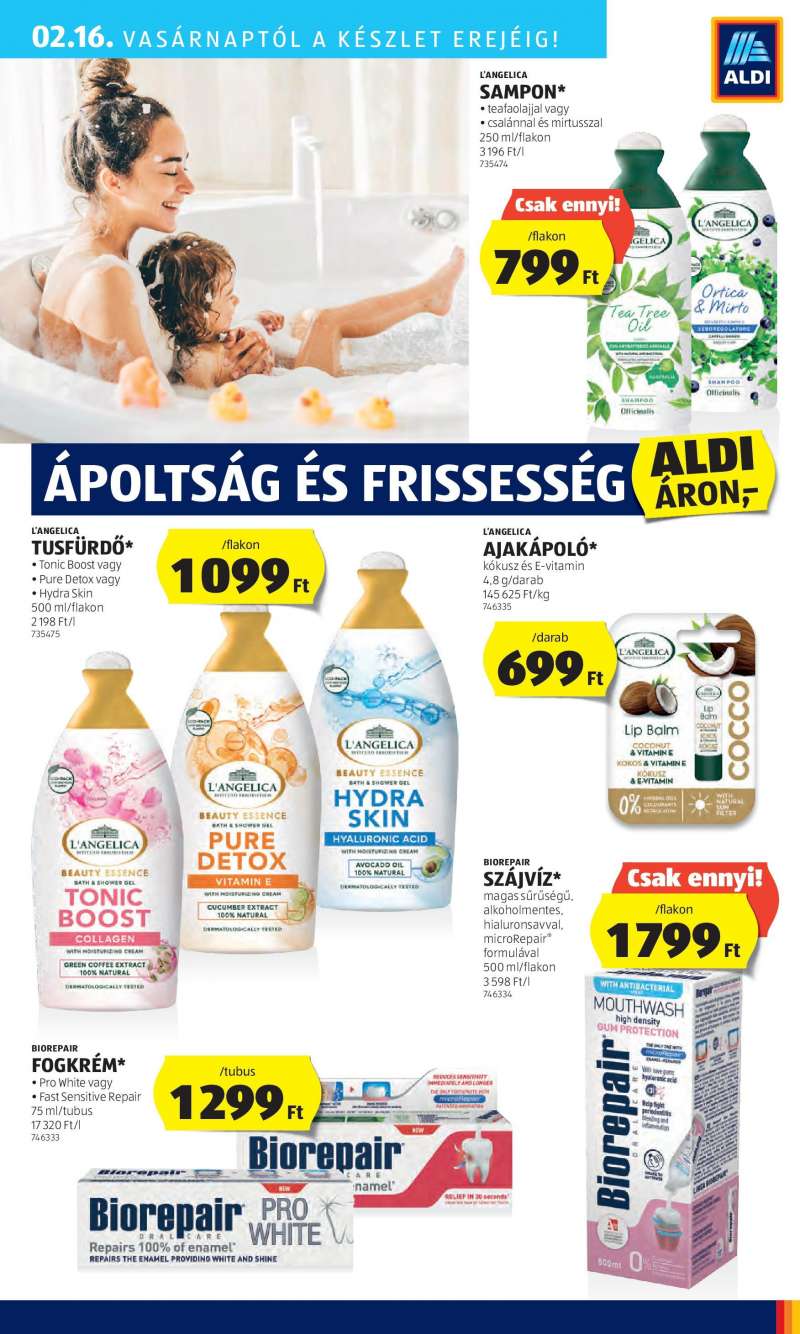 Aldi Akciós Újság 51 oldal