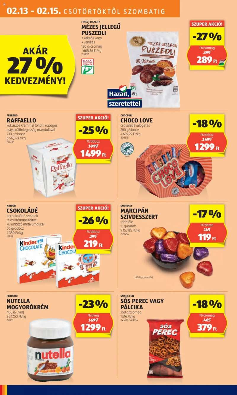 Aldi Akciós újság Aldi 16 oldal