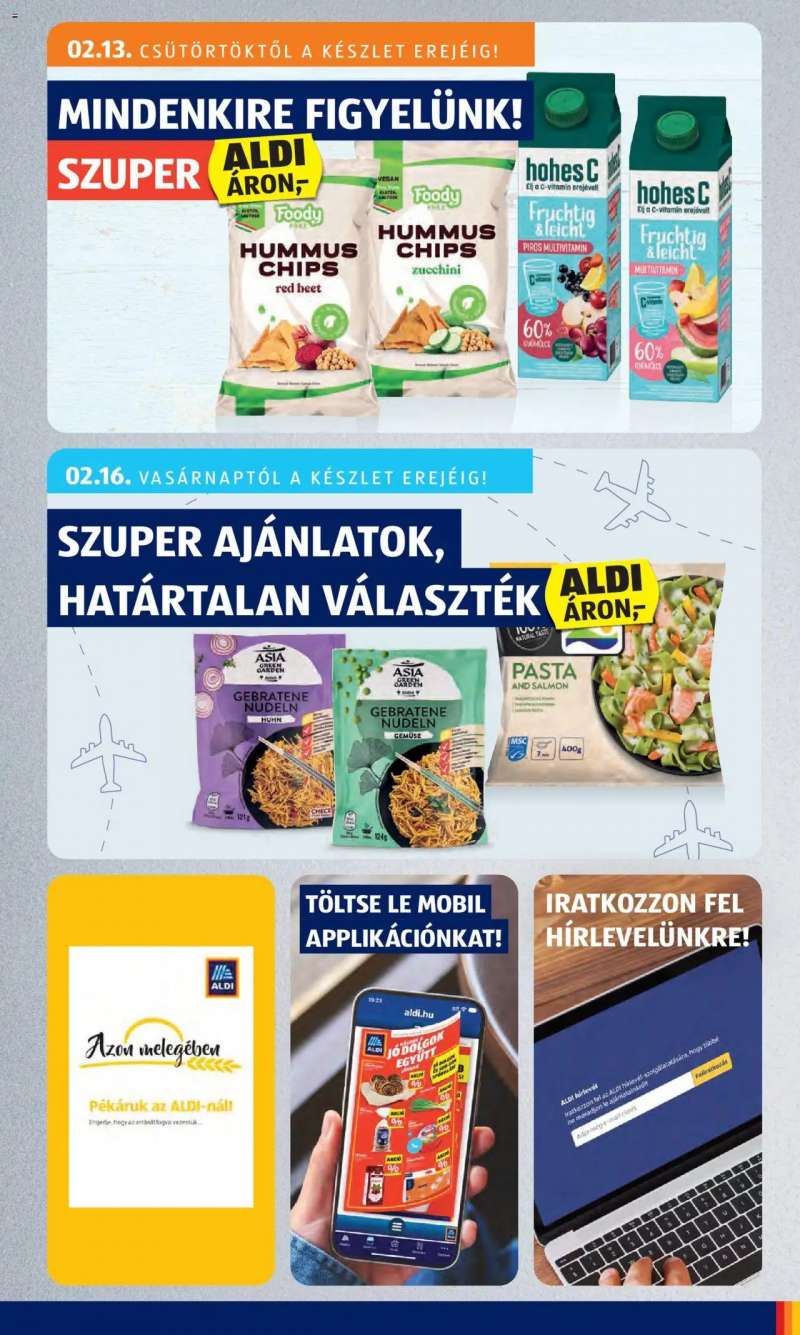 Aldi Akciós újság Aldi 3 oldal