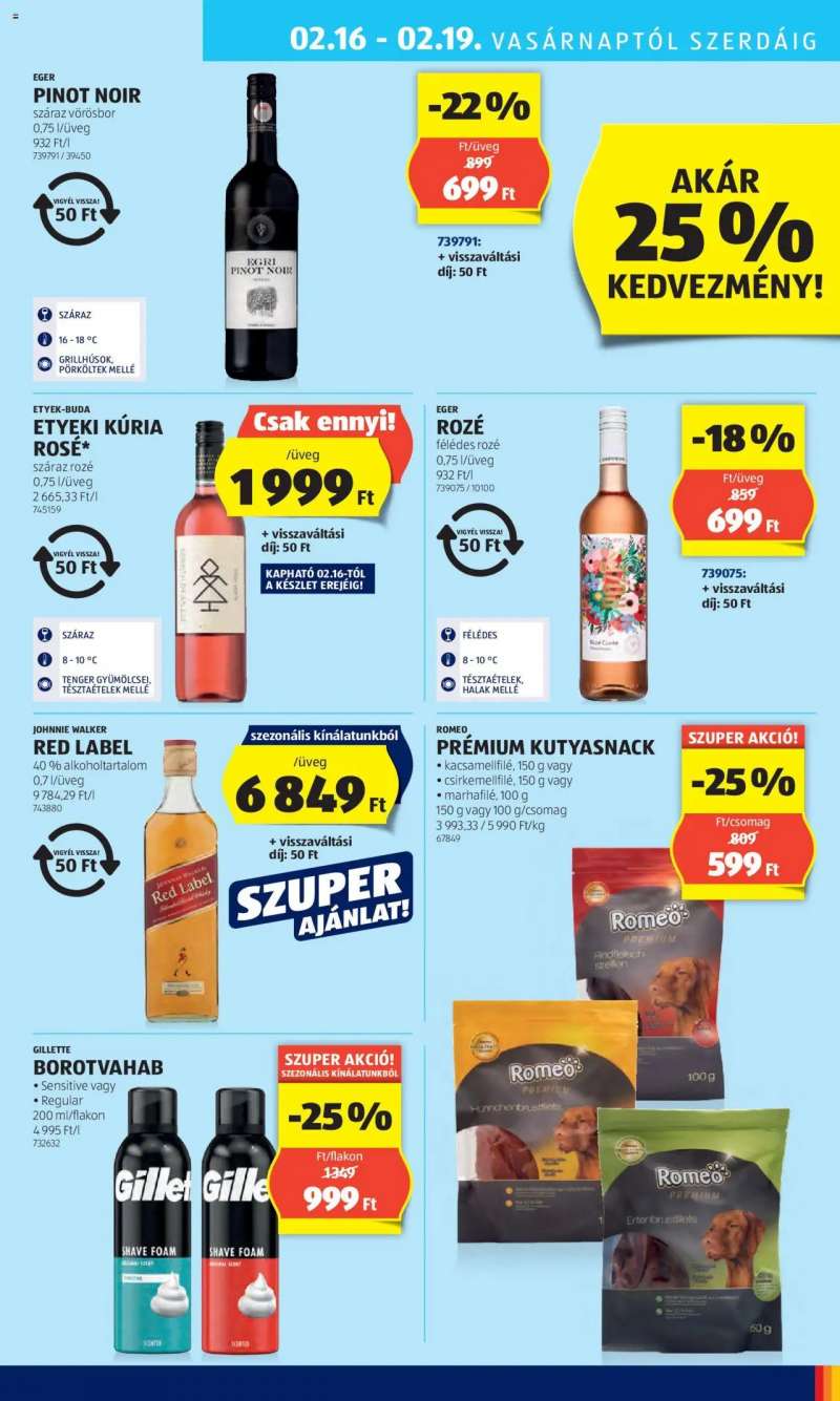 Aldi Akciós újság Aldi 39 oldal