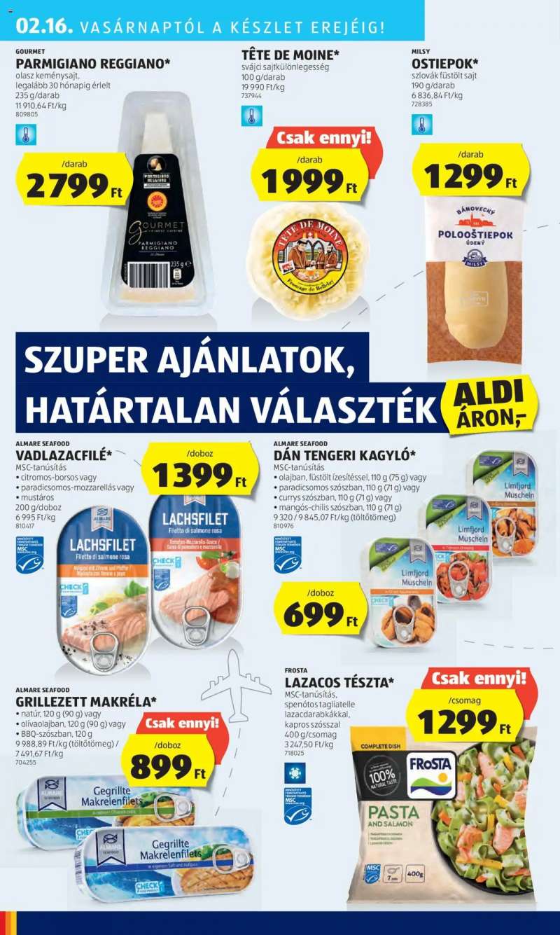 Aldi Akciós újság Aldi 44 oldal