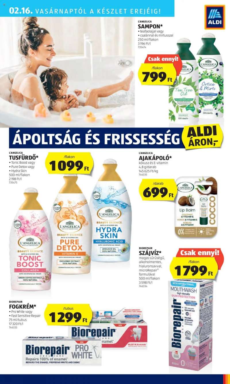 Aldi Akciós újság Aldi 51 oldal