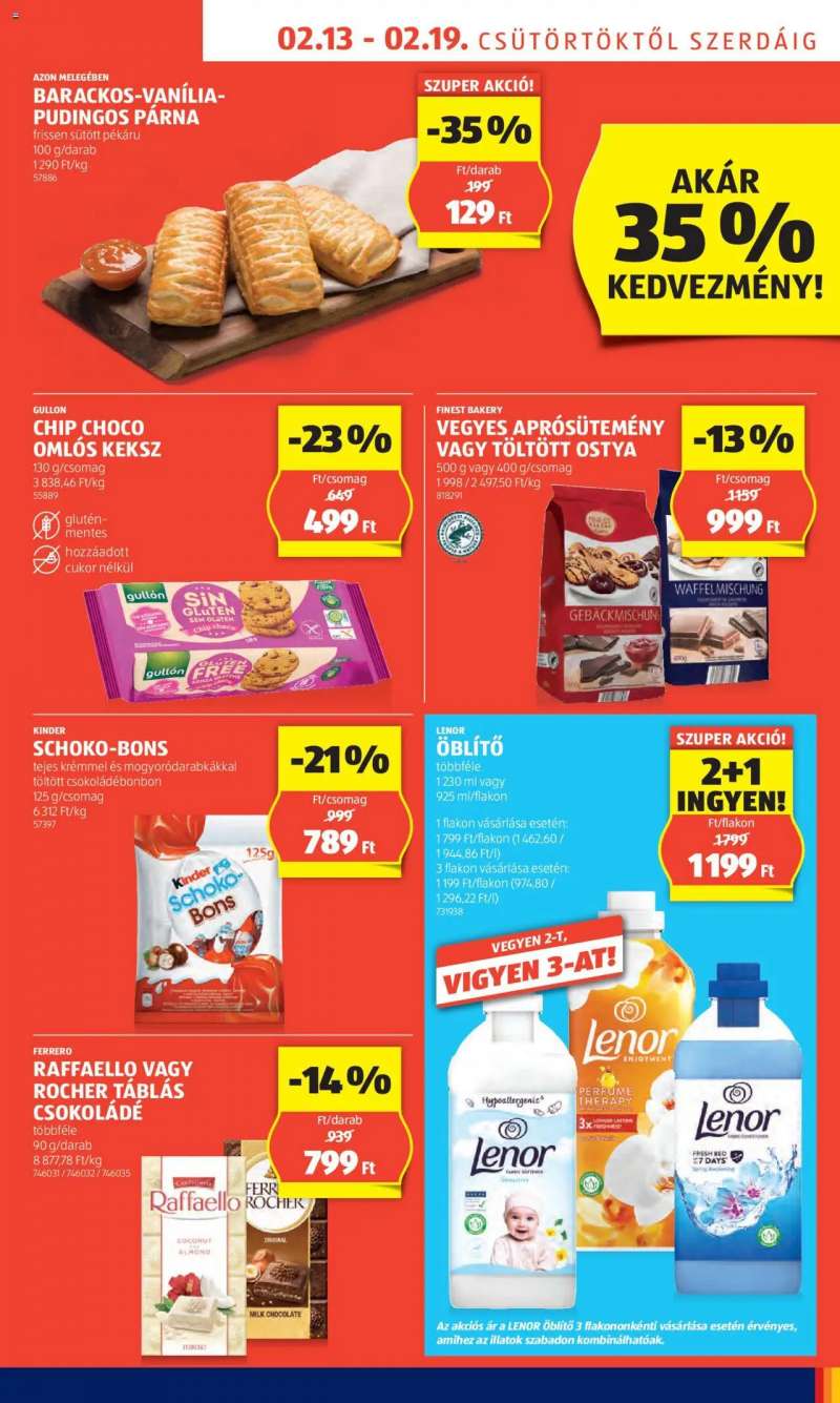 Aldi Akciós újság Aldi 7 oldal