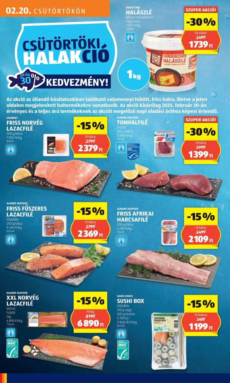 Aldi Akciós Újság 12 oldal