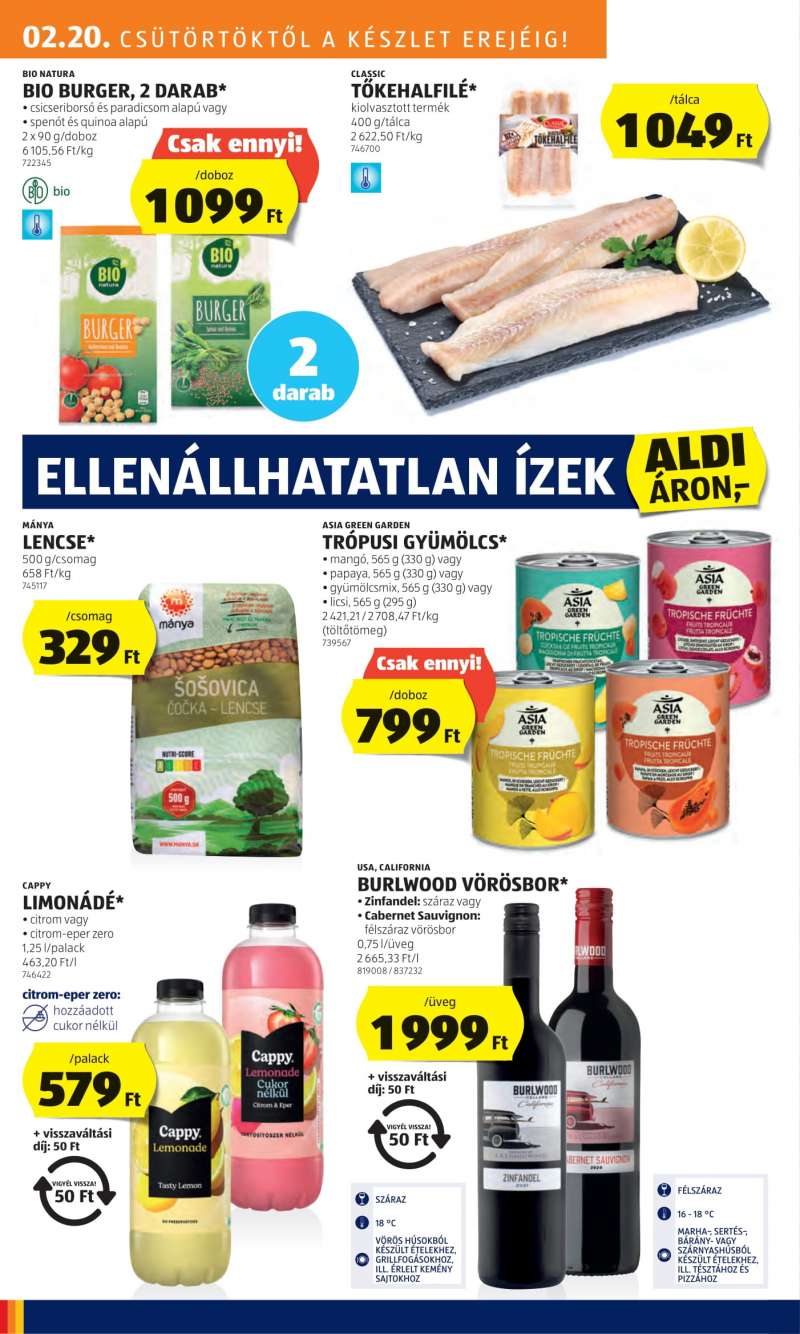 Aldi Akciós Újság 20 oldal