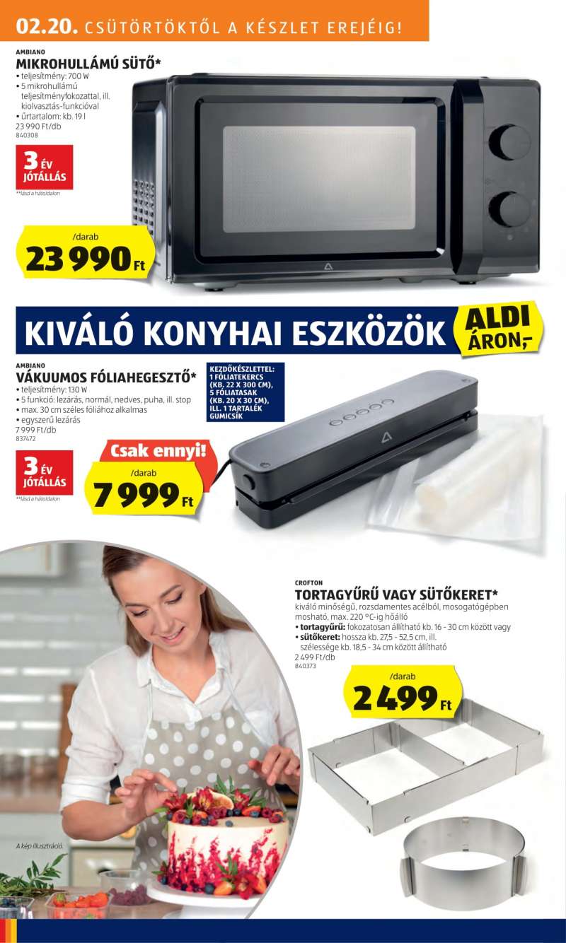 Aldi Akciós Újság 24 oldal