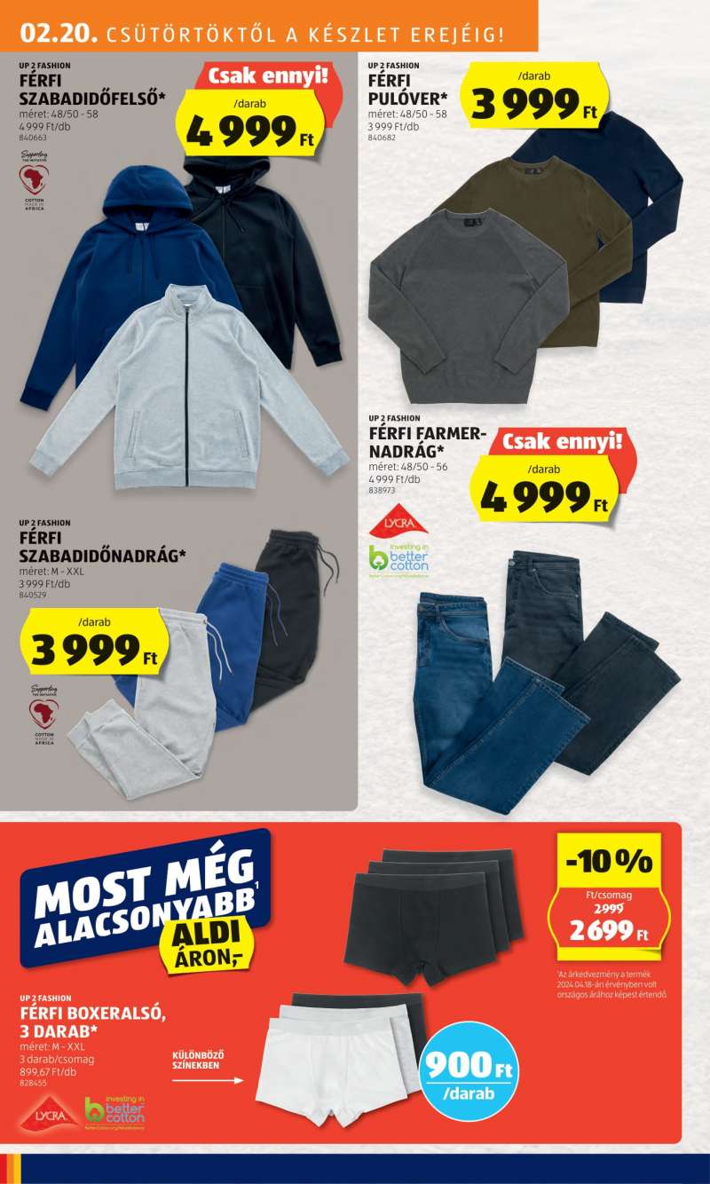 Aldi Akciós Újság 28 oldal