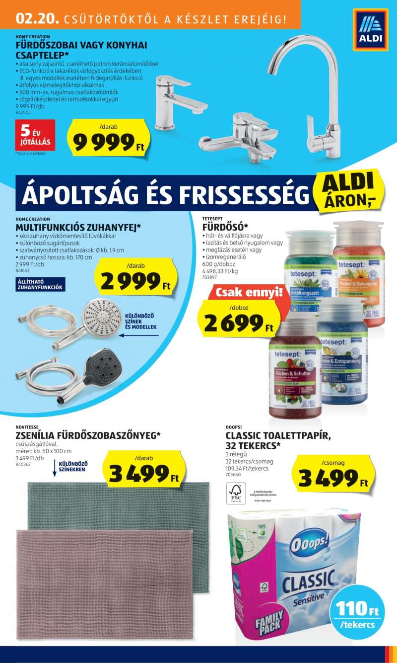 Aldi Akciós Újság 31 oldal