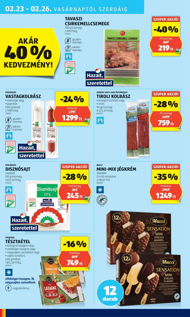 Aldi Akciós Újság 36 oldal