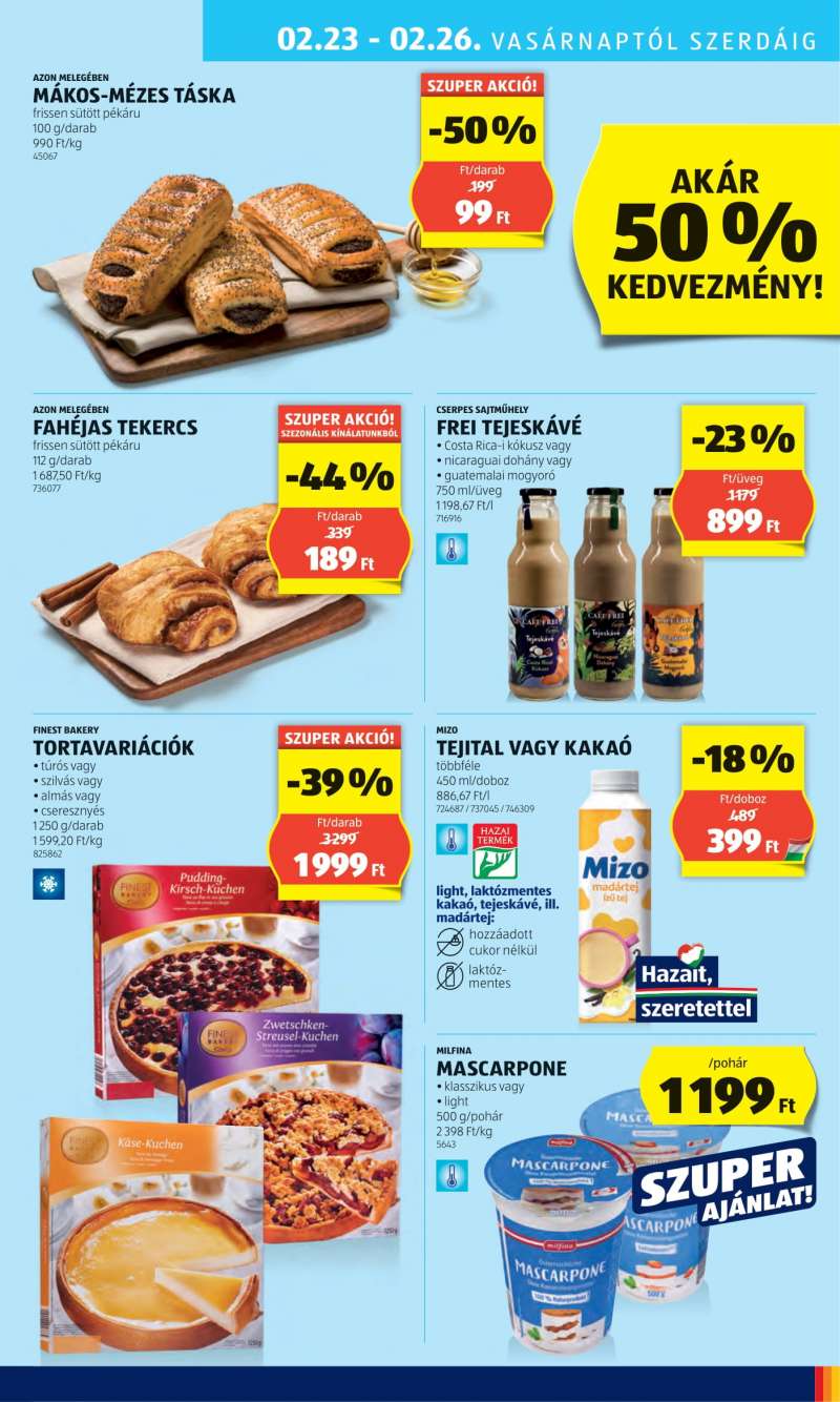 Aldi Akciós Újság 37 oldal