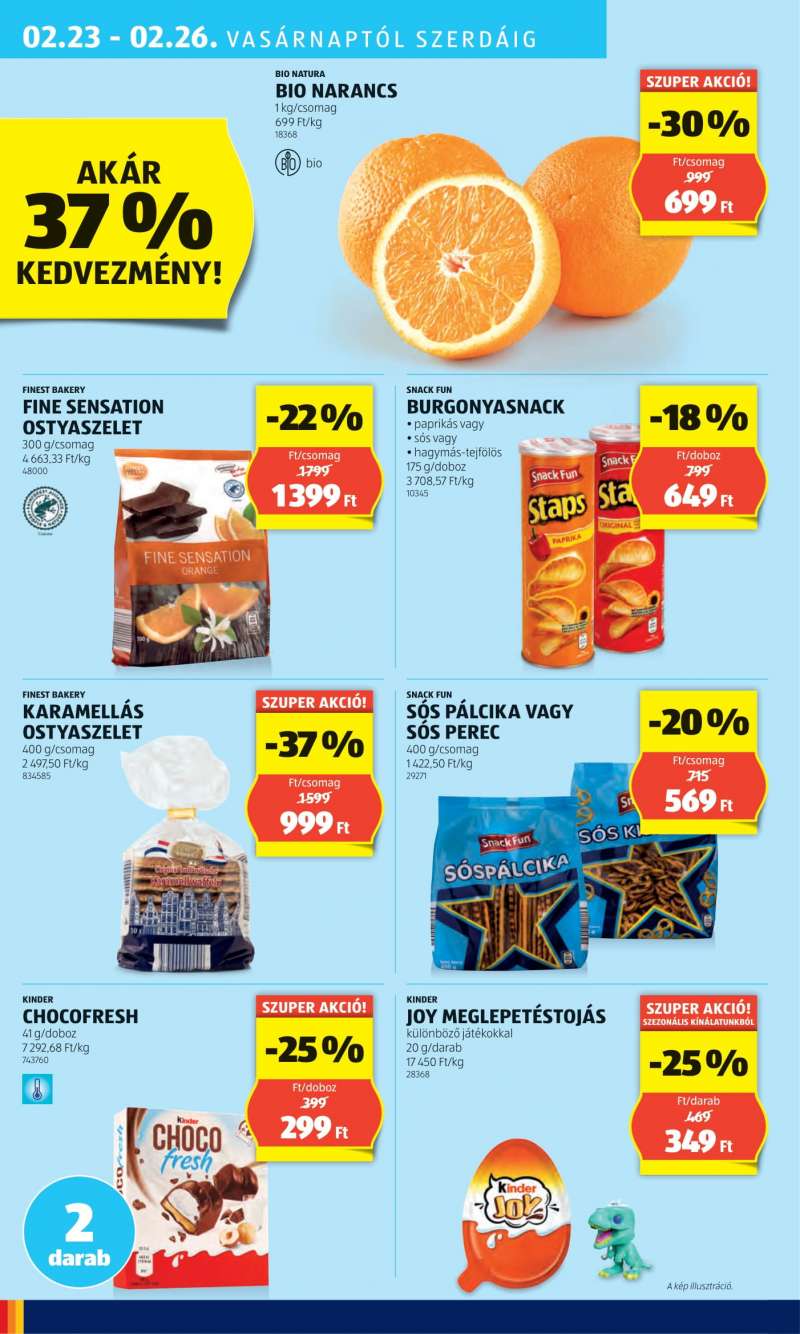 Aldi Akciós Újság 38 oldal