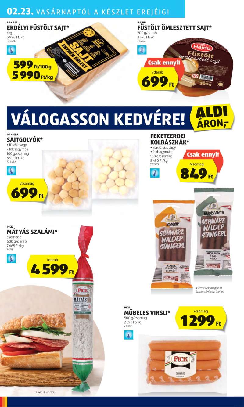 Aldi Akciós Újság 42 oldal