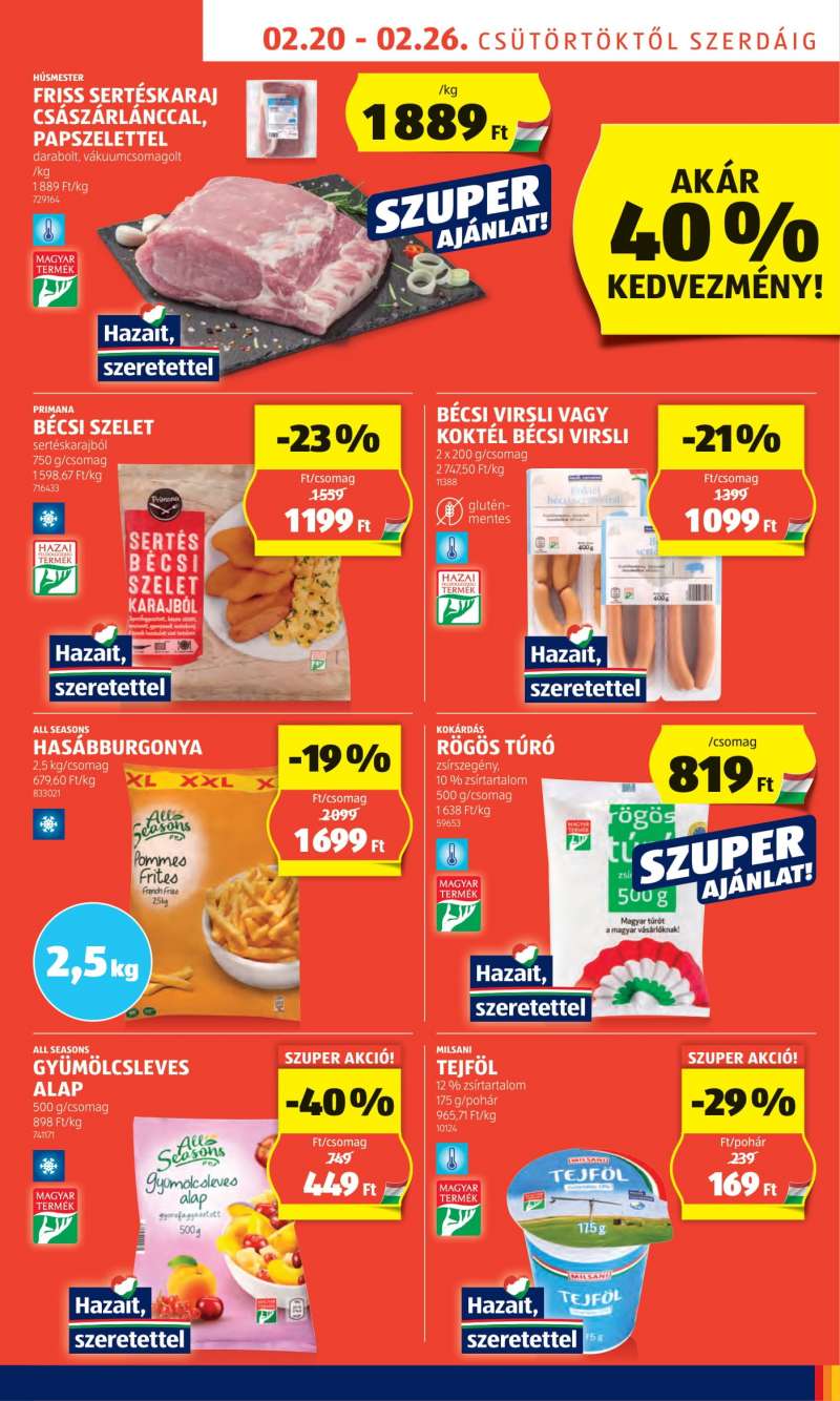 Aldi Akciós Újság 5 oldal