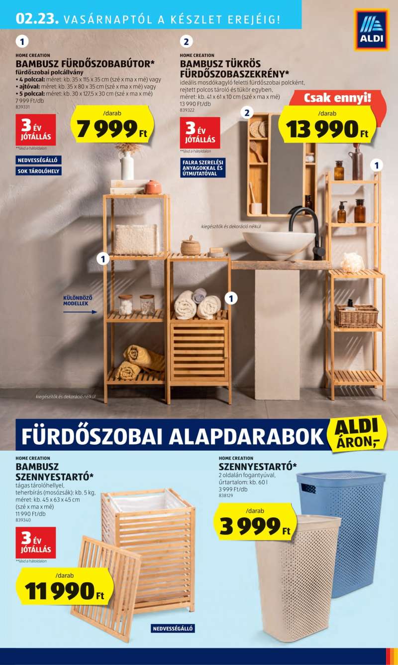 Aldi Akciós Újság 51 oldal