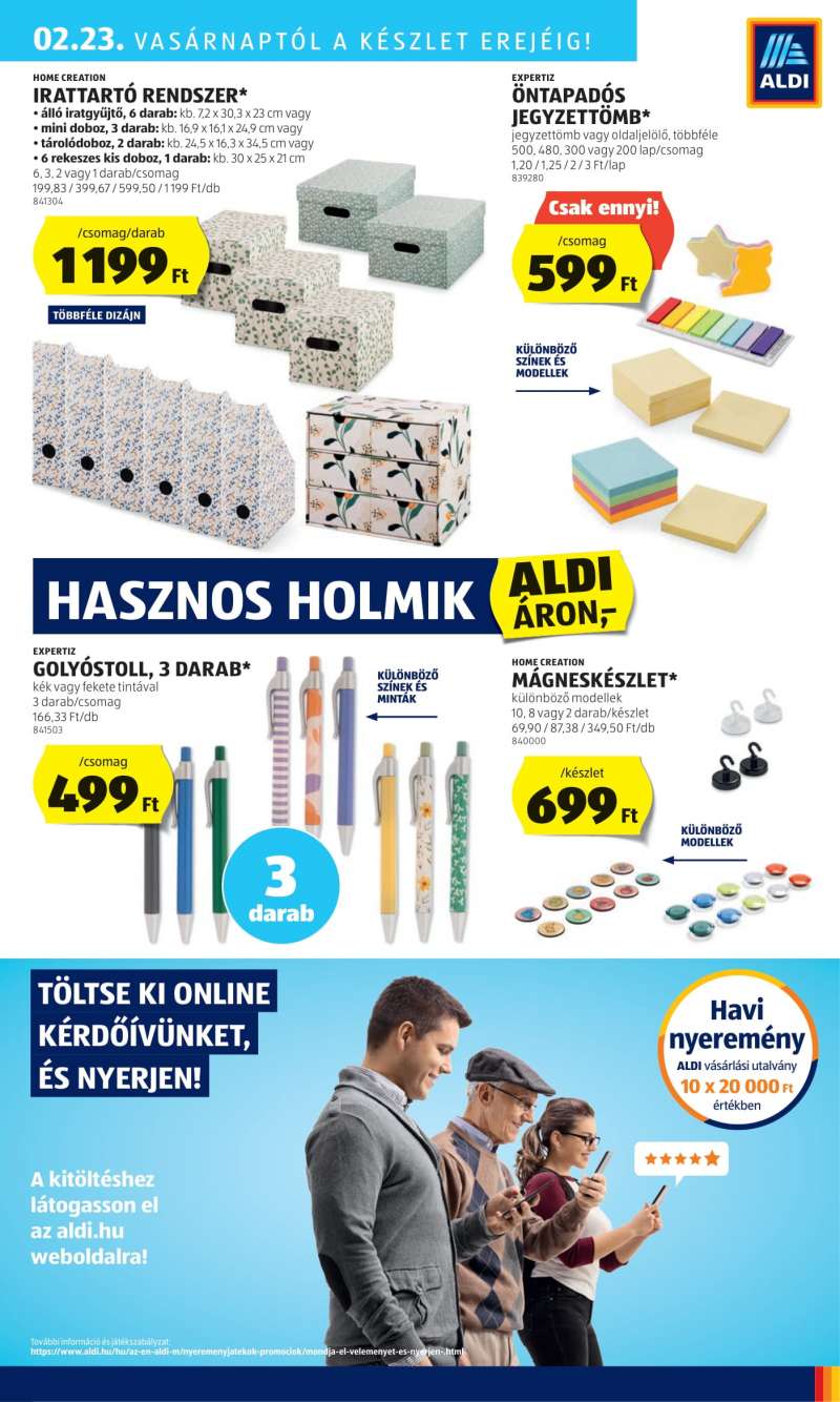 Aldi Akciós Újság 55 oldal