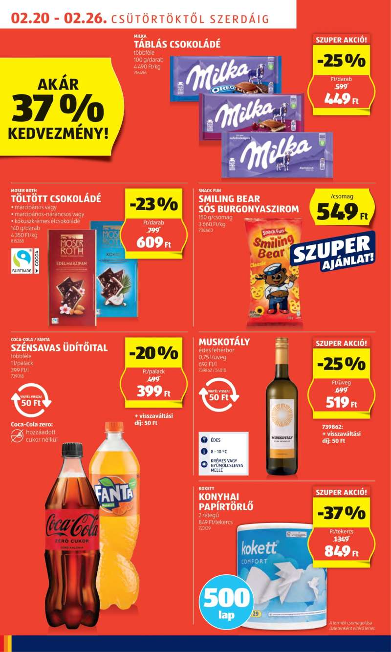 Aldi Akciós Újság 8 oldal