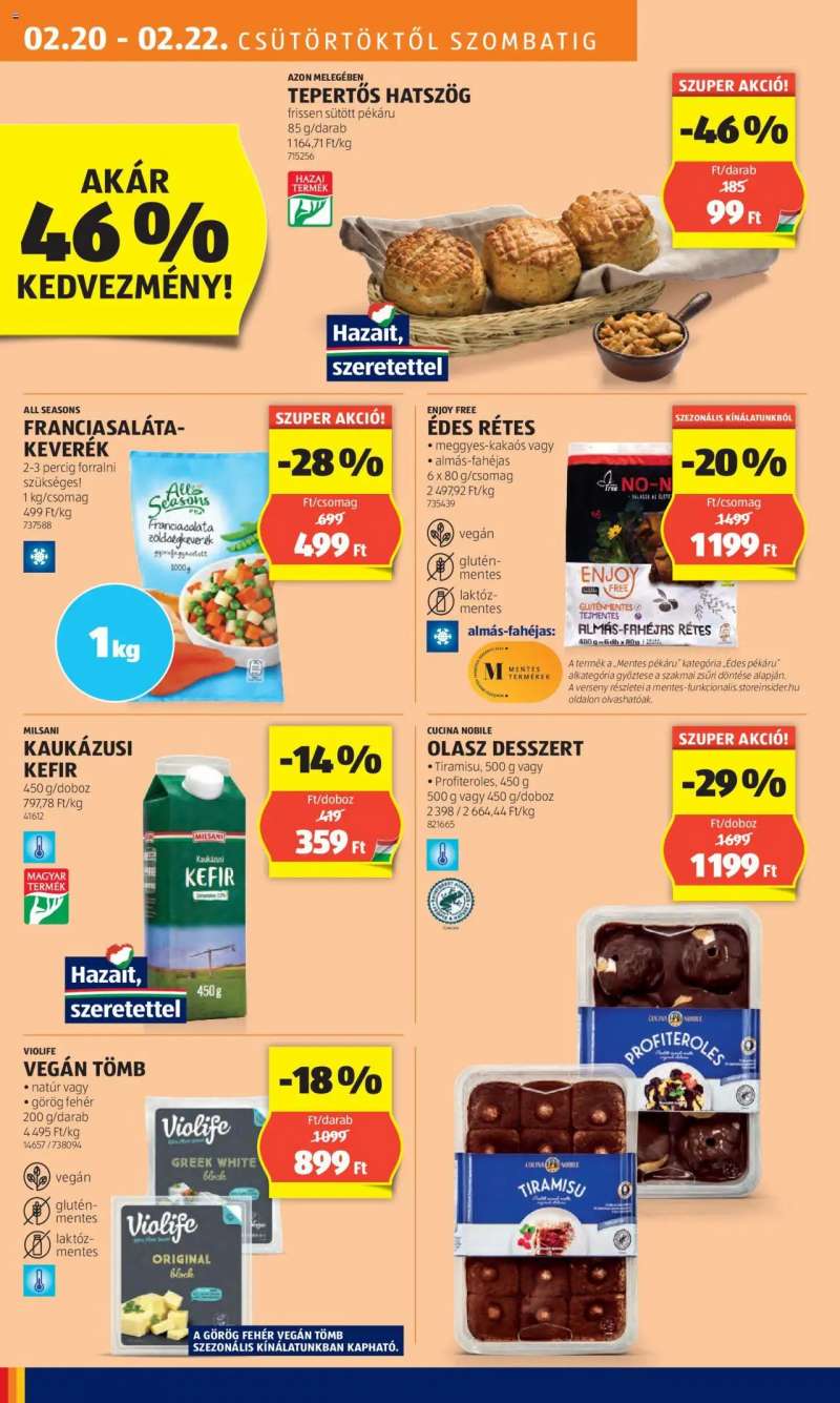 Aldi Akciós újság Aldi 14 oldal