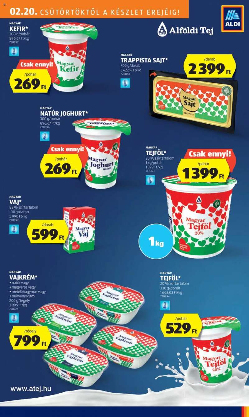 Aldi Akciós újság Aldi 19 oldal