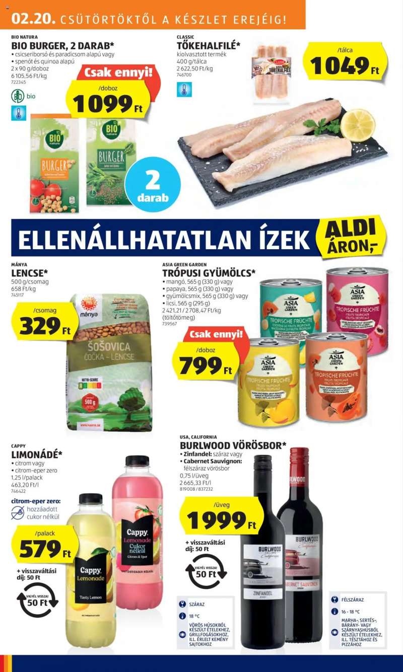 Aldi Akciós újság Aldi 20 oldal