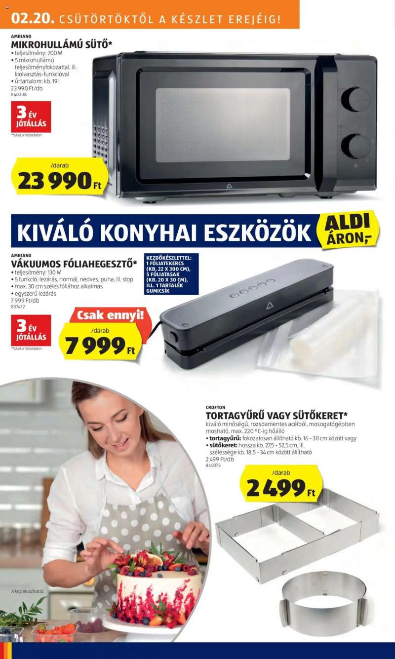 Aldi Akciós újság Aldi 24 oldal