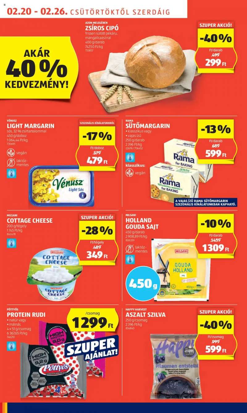 Aldi Akciós újság Aldi 6 oldal