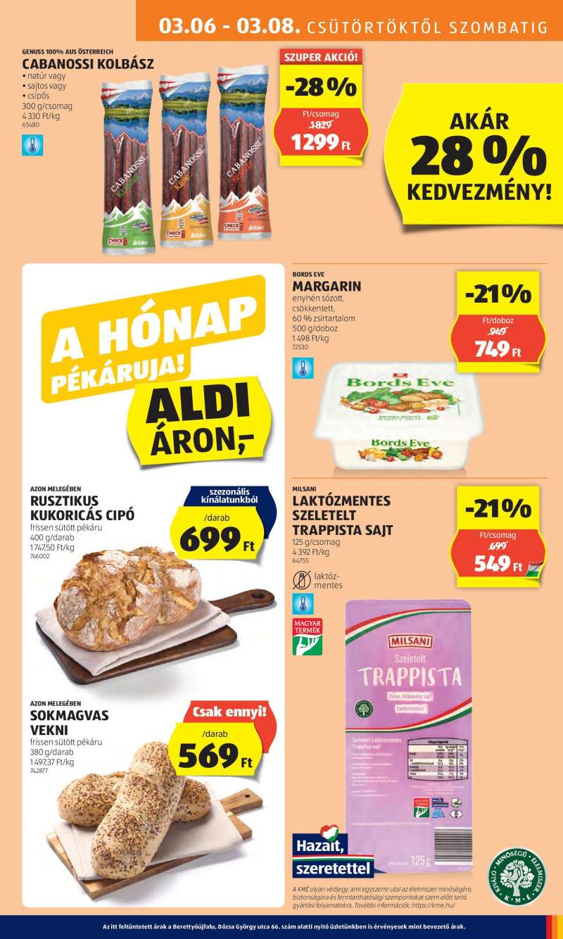 Aldi Akciós Újság 13 oldal