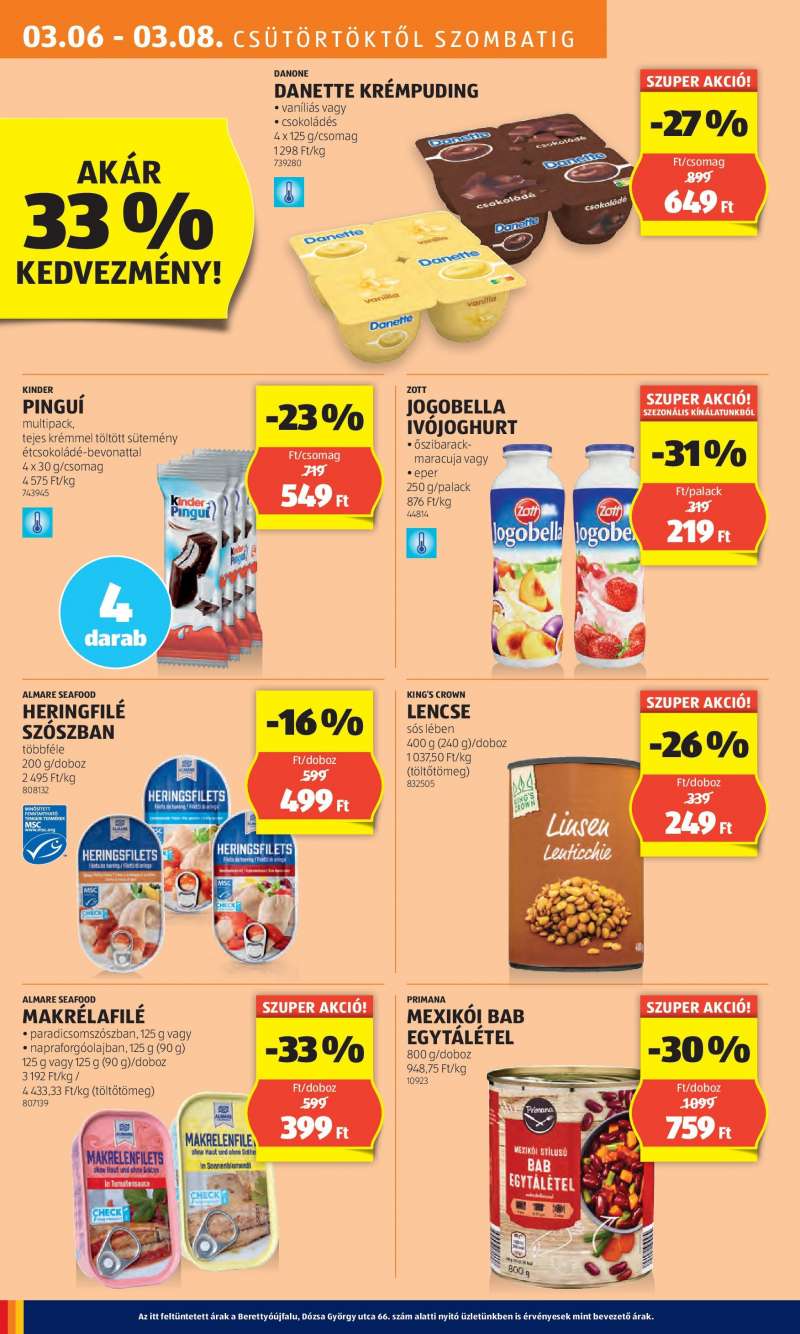 Aldi Akciós Újság 14 oldal