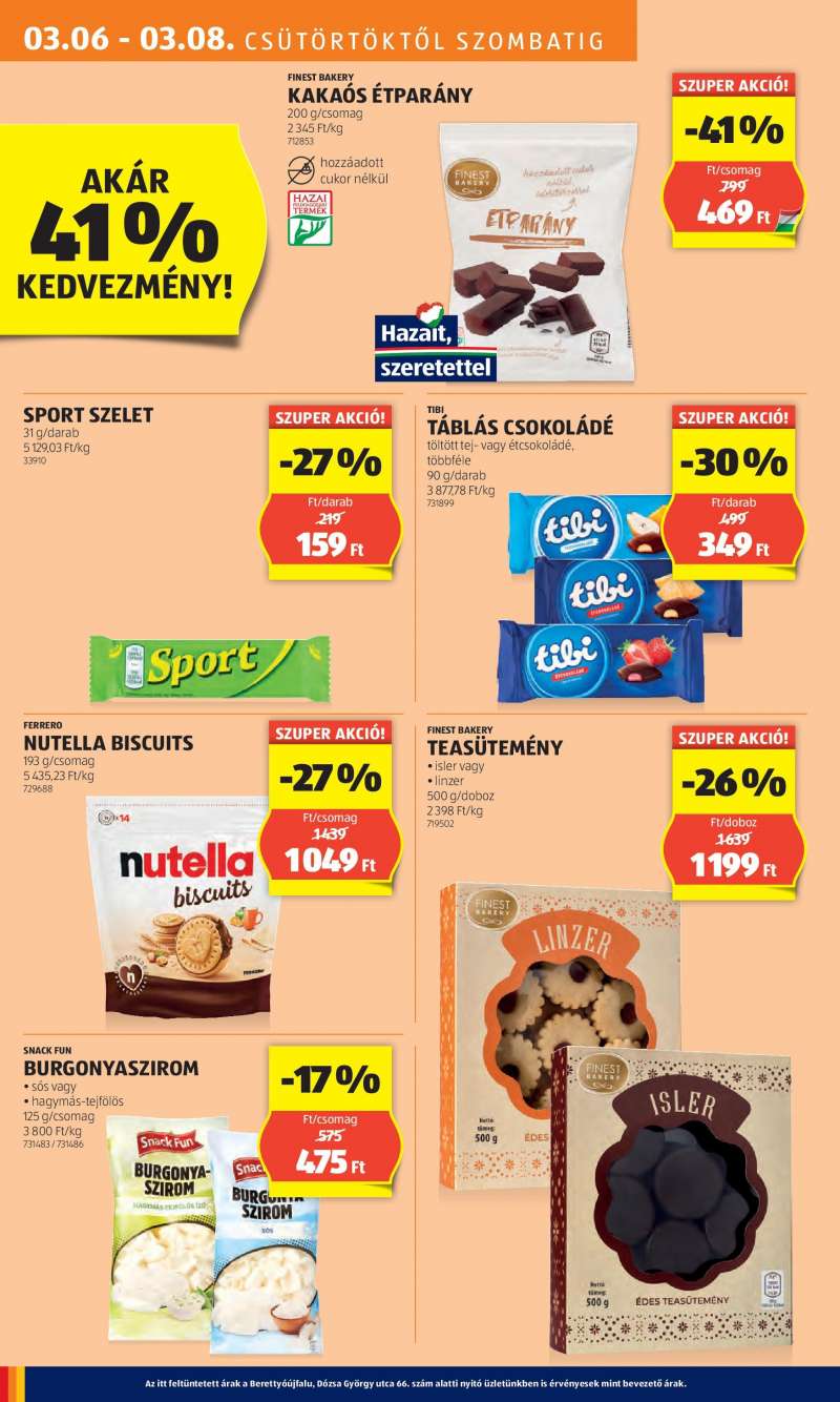 Aldi Akciós Újság 16 oldal