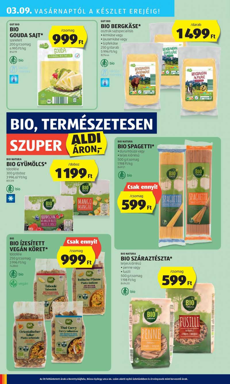 Aldi Akciós Újság 42 oldal