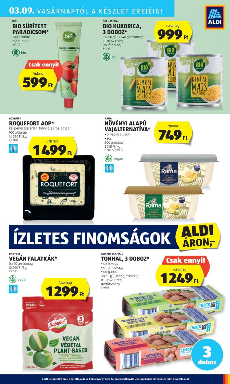 Aldi Akciós Újság 43 oldal