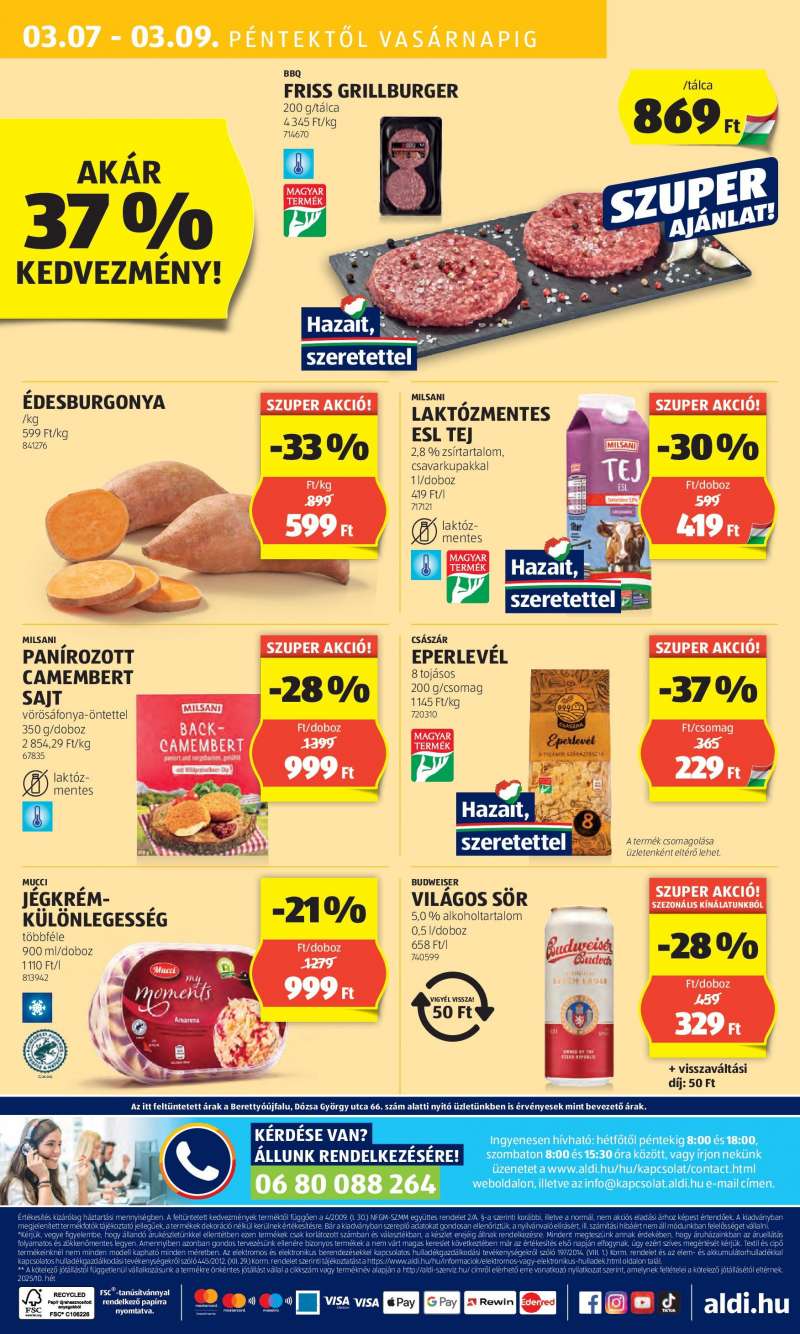 Aldi Akciós Újság 54 oldal