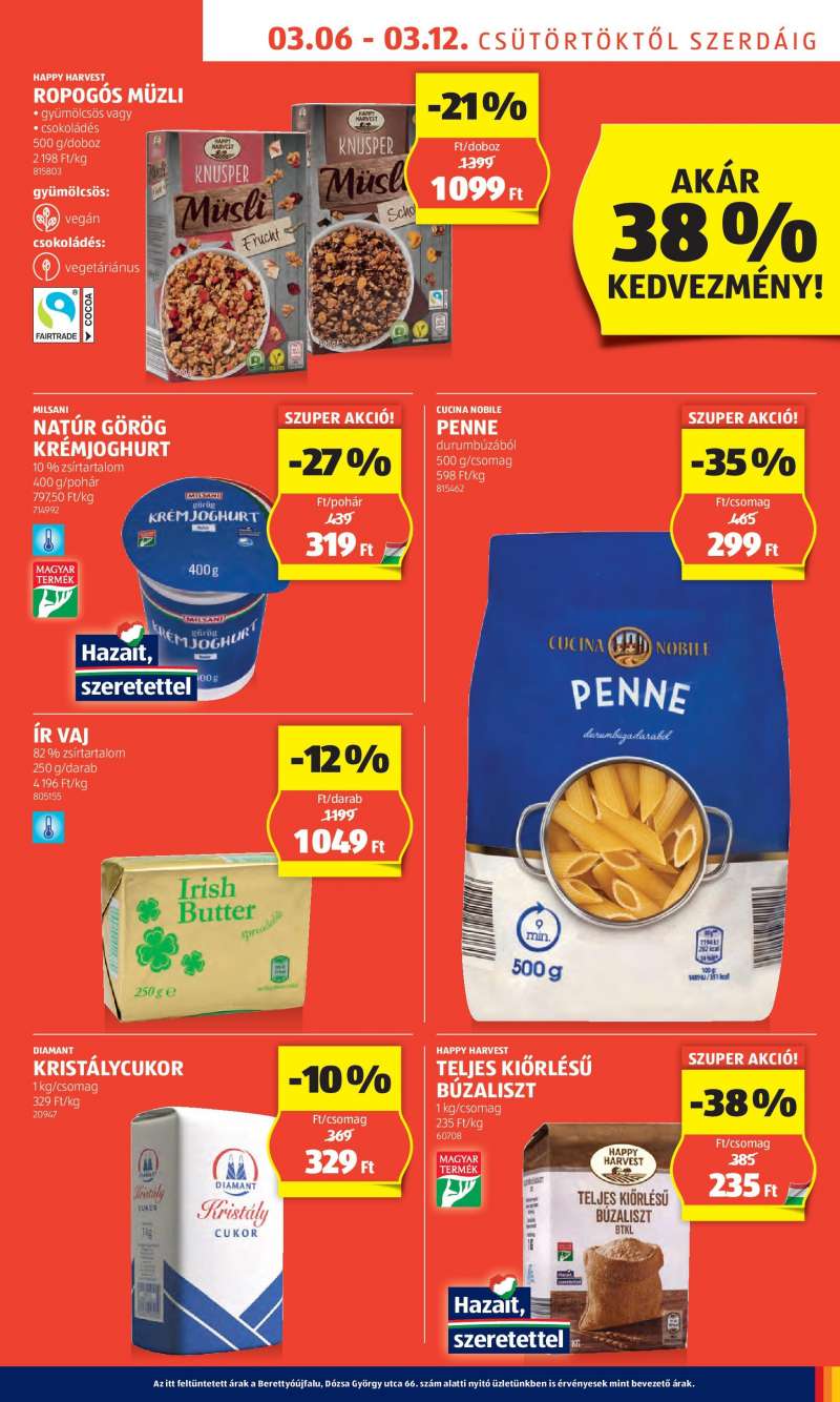 Aldi Akciós Újság 7 oldal