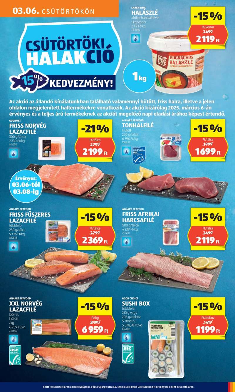 Aldi Akciós Újság 9 oldal