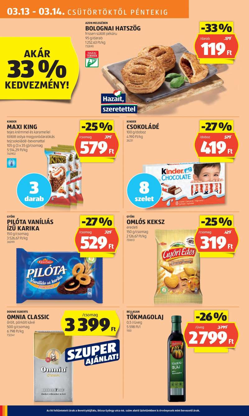 Aldi Akciós Újság 12 oldal