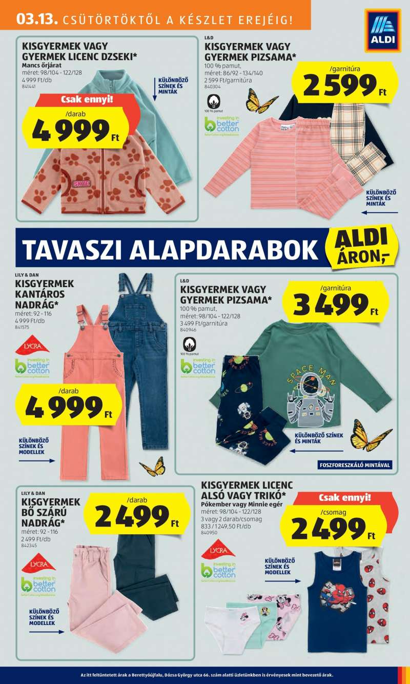 Aldi Akciós Újság 19 oldal