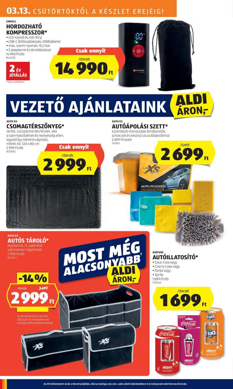 Aldi Akciós Újság 22 oldal