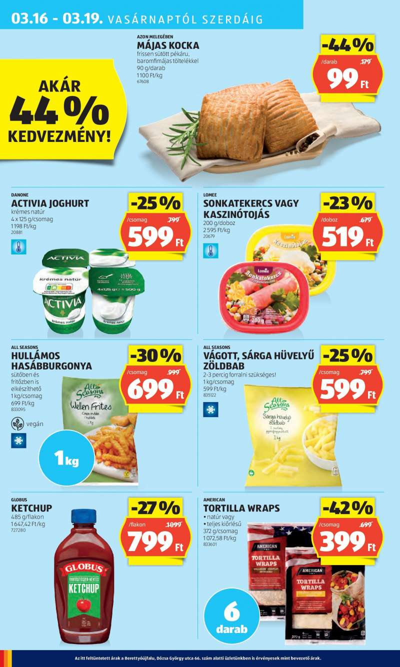 Aldi Akciós Újság 30 oldal