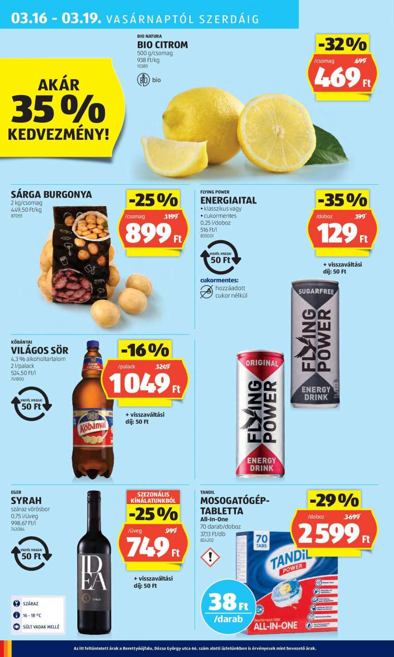 Aldi Akciós Újság 32 oldal