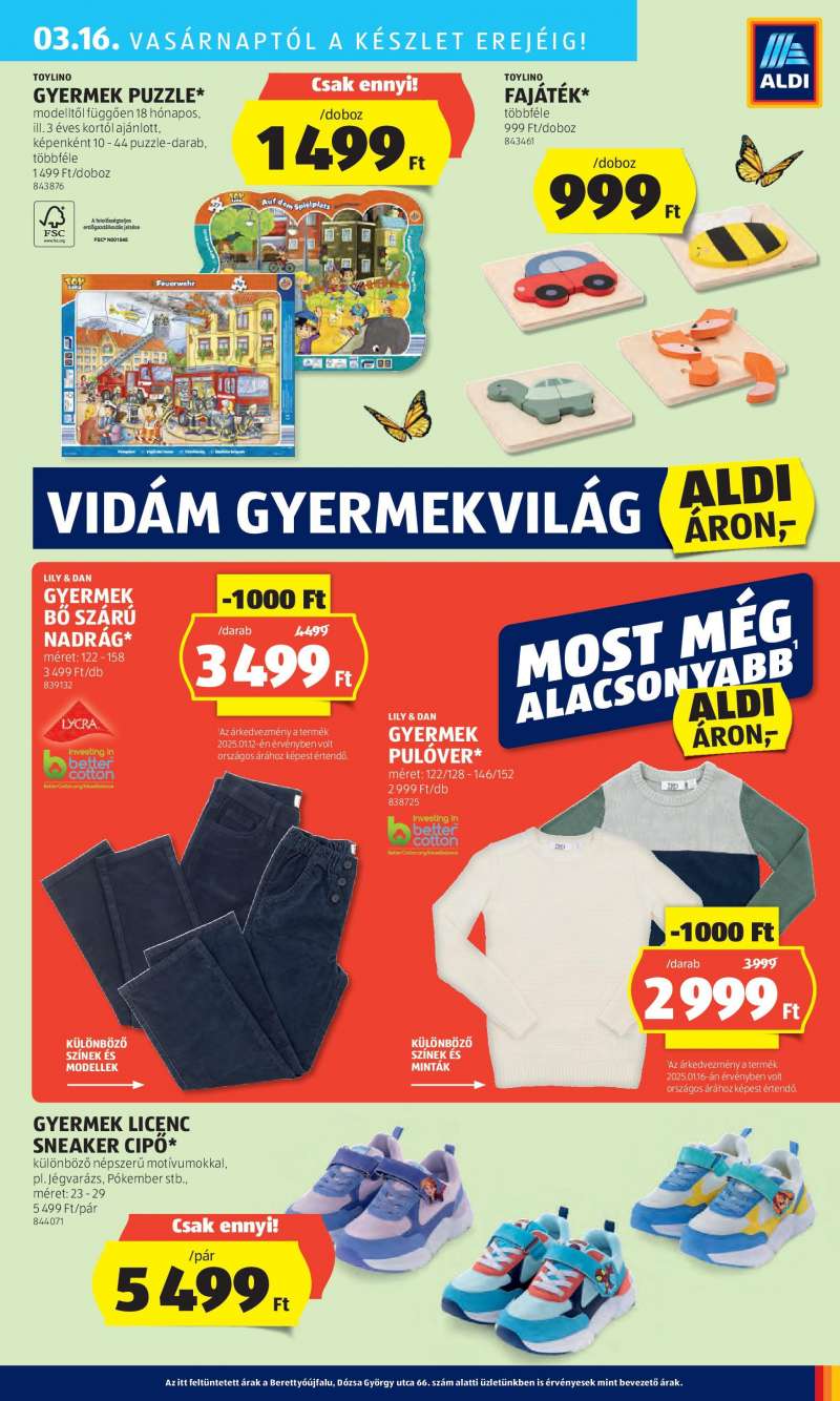 Aldi Akciós Újság 41 oldal