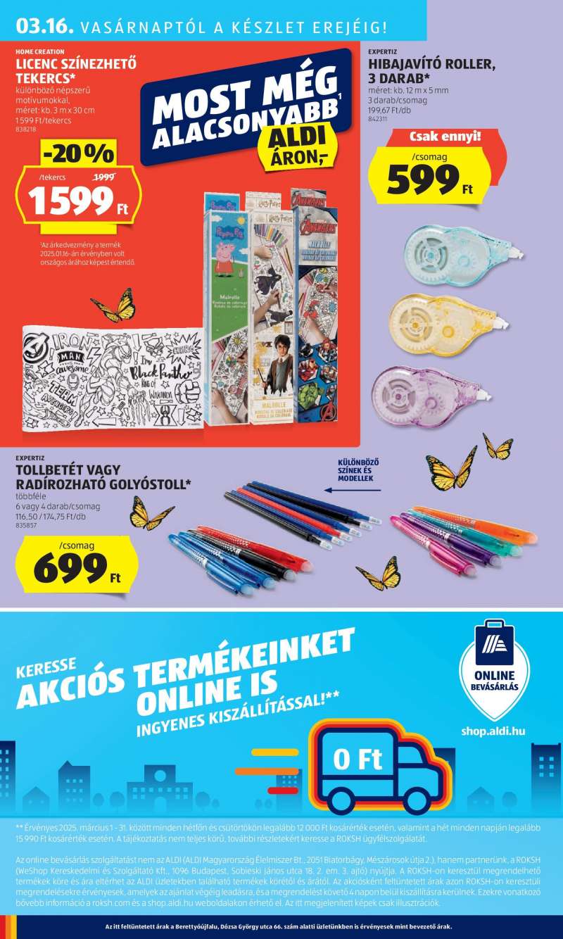 Aldi Akciós Újság 46 oldal