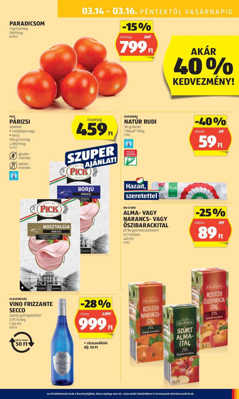 Aldi Akciós Újság 47 oldal