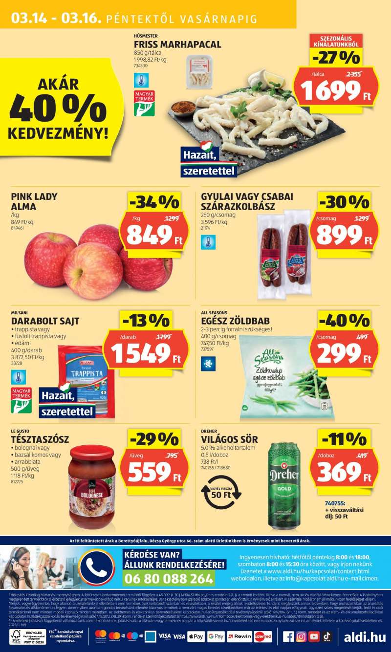 Aldi Akciós Újság 48 oldal