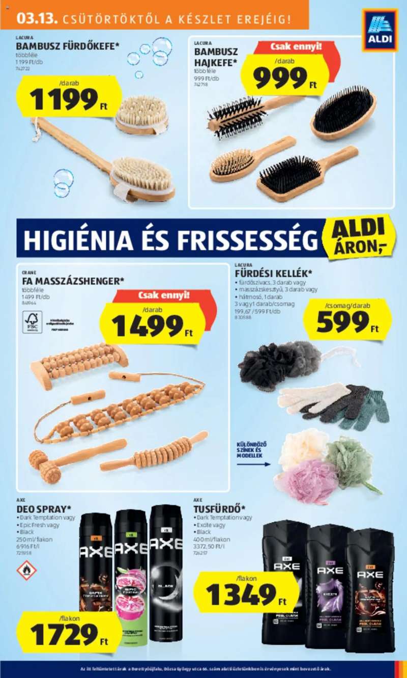 Aldi Akciós újság Aldi 17 oldal