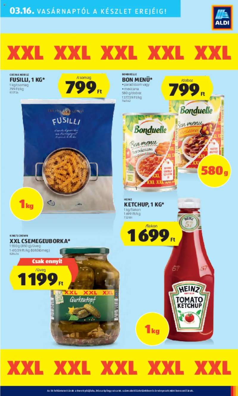 Aldi Akciós újság Aldi 37 oldal