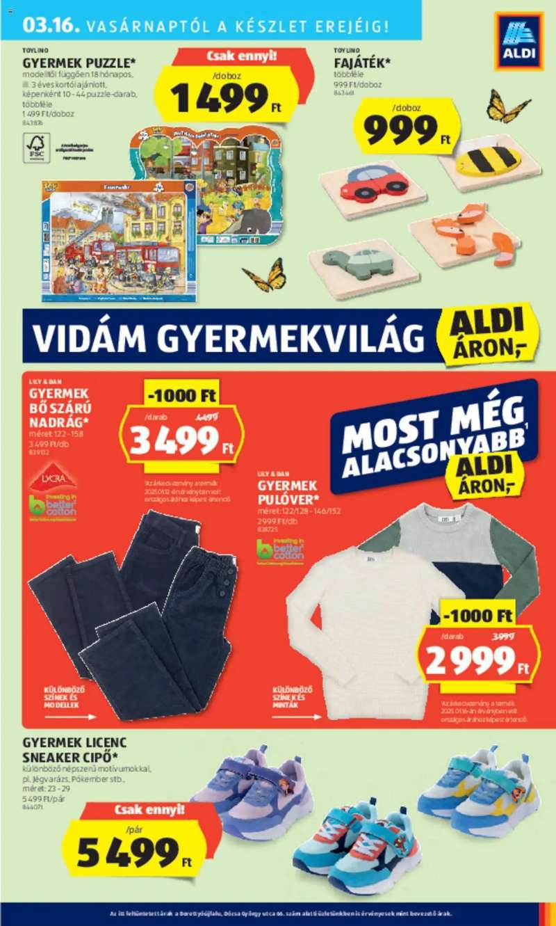 Aldi Akciós újság Aldi 41 oldal