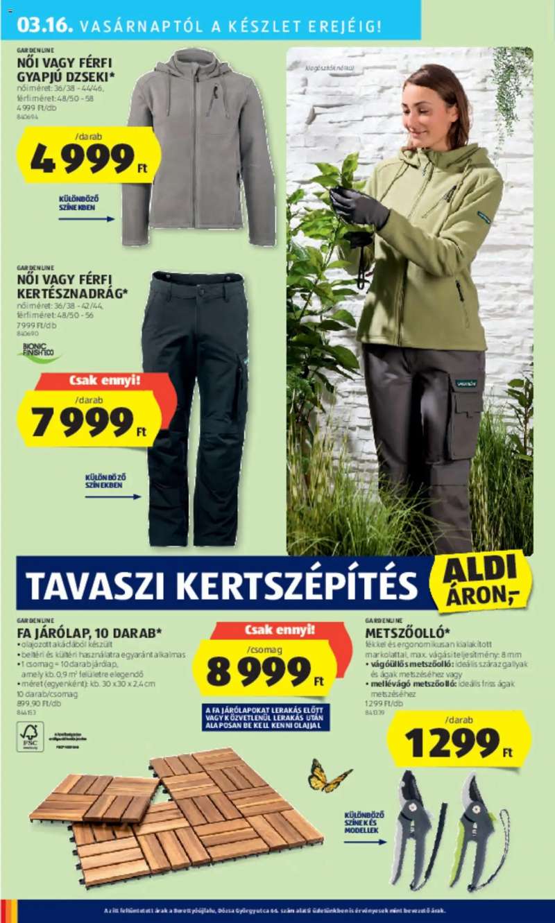 Aldi Akciós újság Aldi 42 oldal