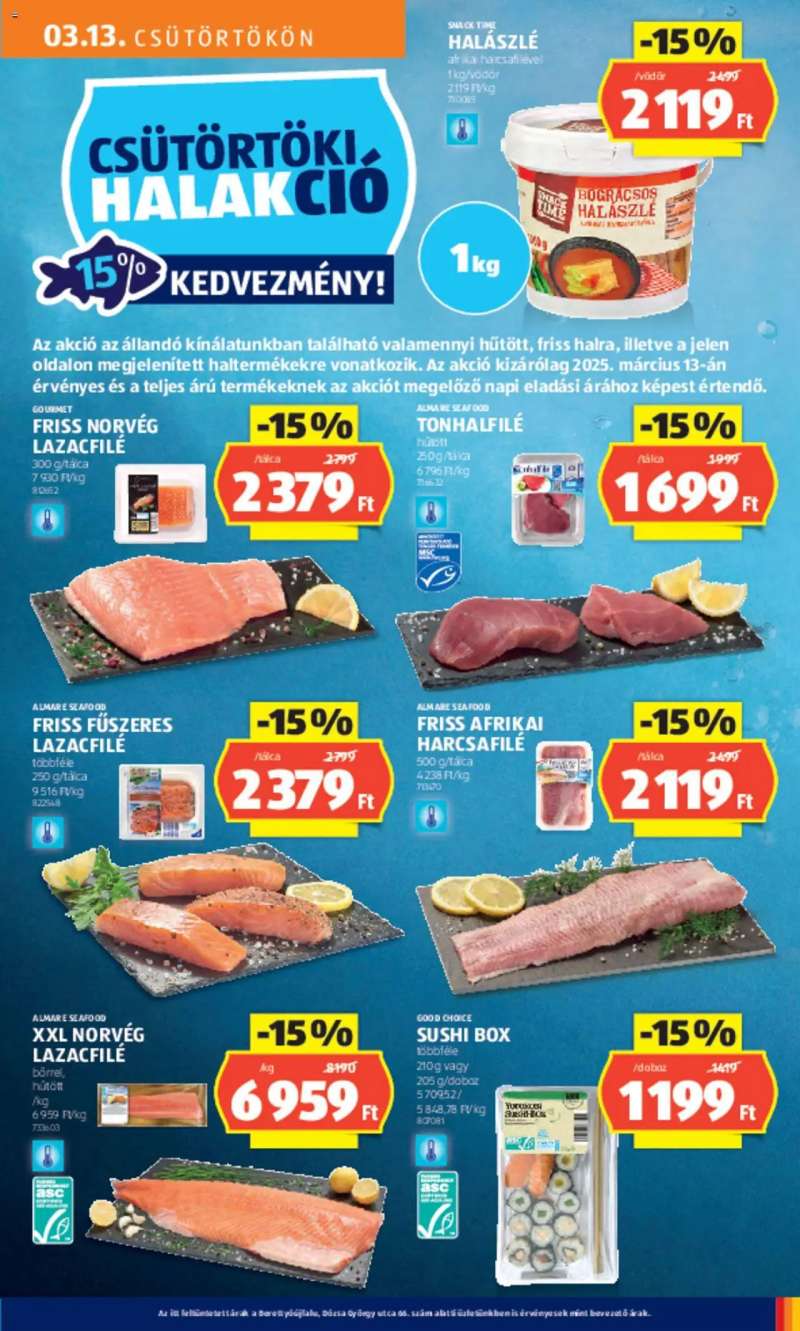 Aldi Akciós újság Aldi 7 oldal