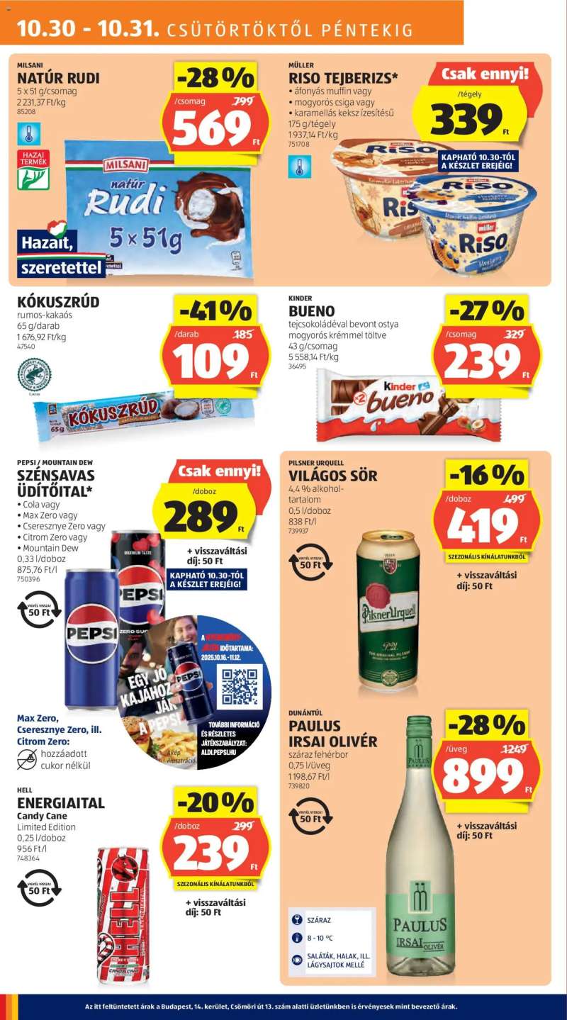 Aldi Akciós újság Aldi 12 oldal